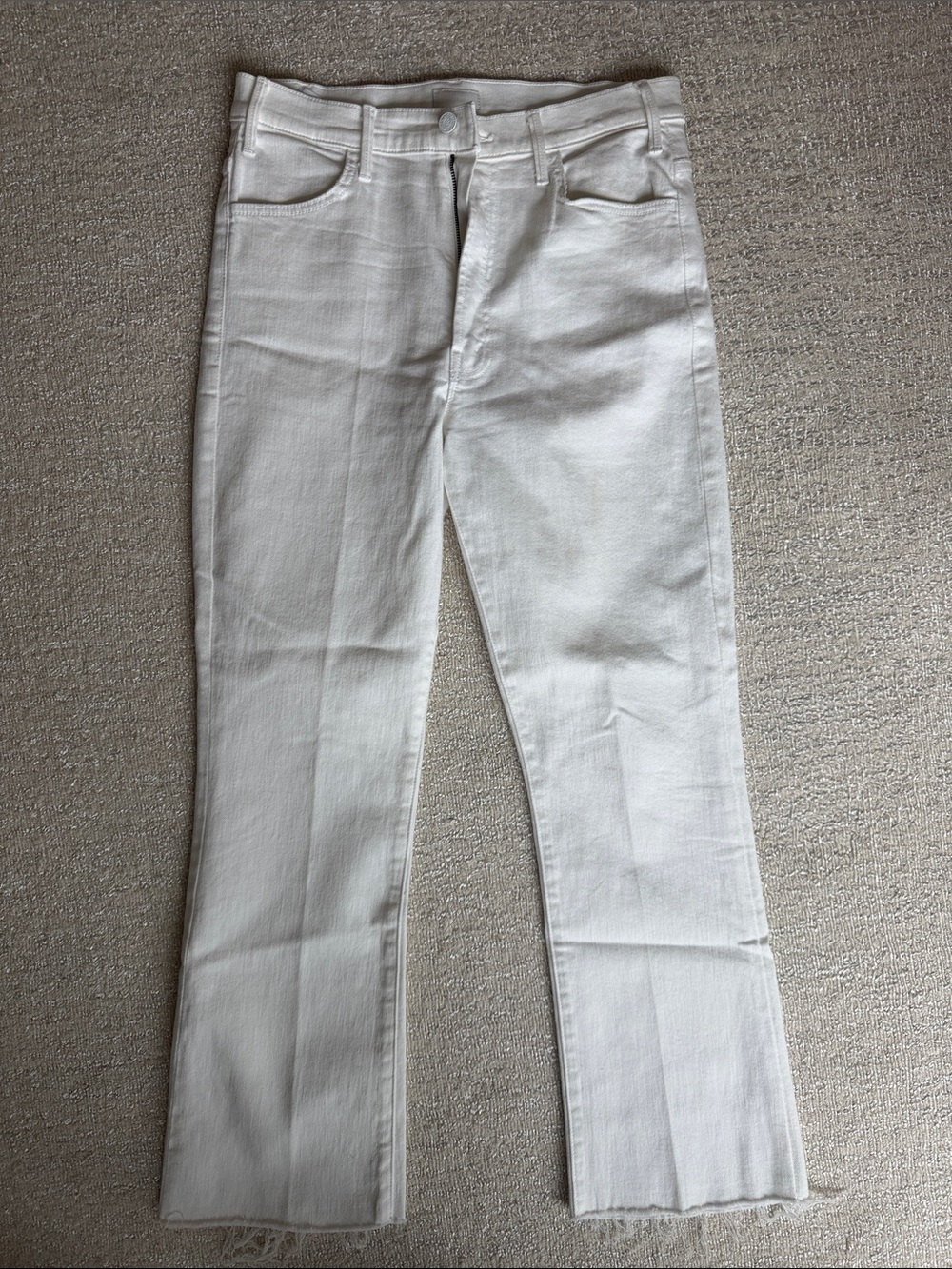 MOTHER White Bootcut Jeans - NWOT